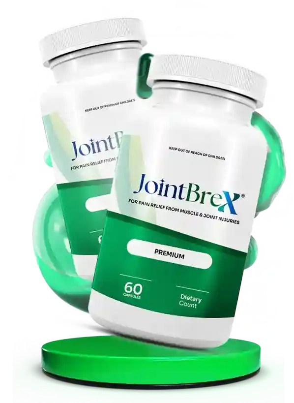 JointBreX Premium — 60 Capsules, For Pain Relief from Muscle & Joint Injuries